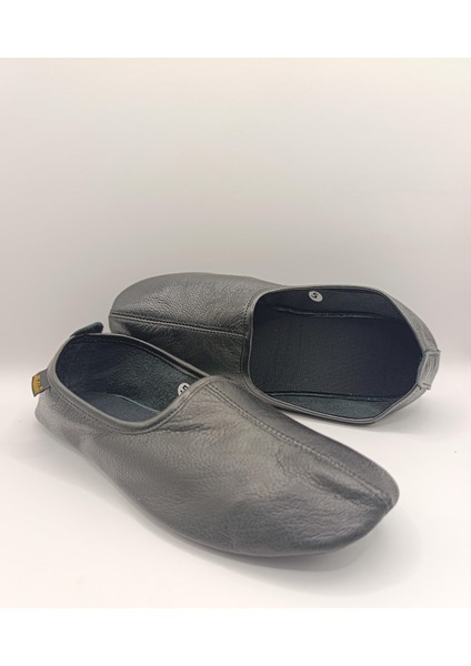 %100 Deri Hac Umre Tavaf Patiği ve Ev Ayakkabısı Terletmez fiyatları
