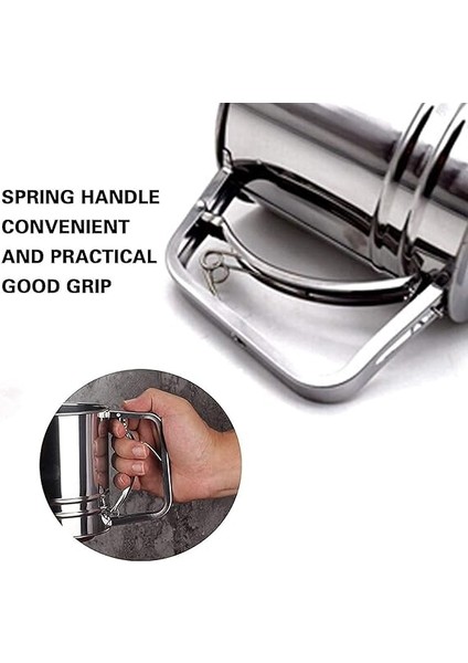 Çelik Tetikli Un Eleme Aparatı, Un Eleği, Un Eleyici, Pratik Mutfak Gereçleri, modelleri