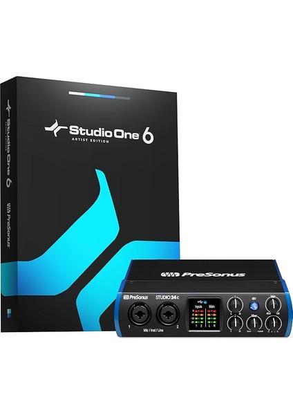 Studio 2|4c 2x2, 192 Khz, Usb-C Ses Kartı