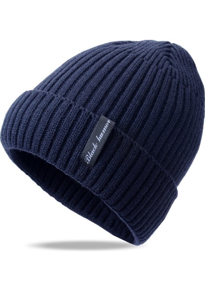 Kuşaklı Kışlık Erkek Kadın Moda Kapüşonlu Şapka, Kore Tarzı Kadifeli Kalın Örme Şapka, Isıtıcı, Soğuktan Koruyan Kulak Koruyuculu Pamuklu Şapka (Yurt Dışından)