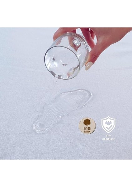 Pamuk Fitted Su Sıvı Geçirmez Yatak Koruyucu Alez Çarşaf (160 x 200) fiyatları