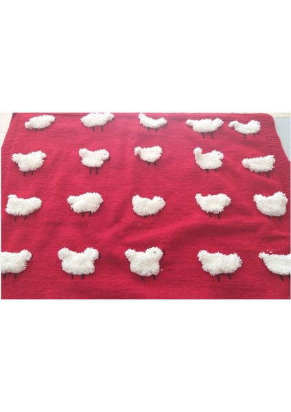 Örme Organik Kuzu Çiftliği Battaniye