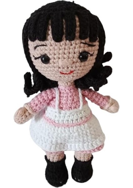 Efuli Bebek Amigurumi Organik Anahtarlık Oyuncak