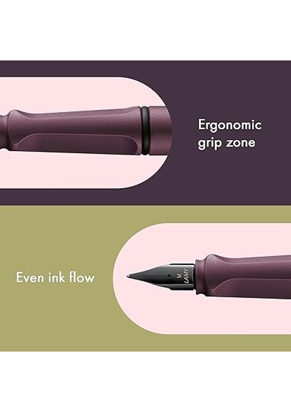 Safarı Dolma Kalem Metal Klıps Ef Uc Scarlet indirimleri