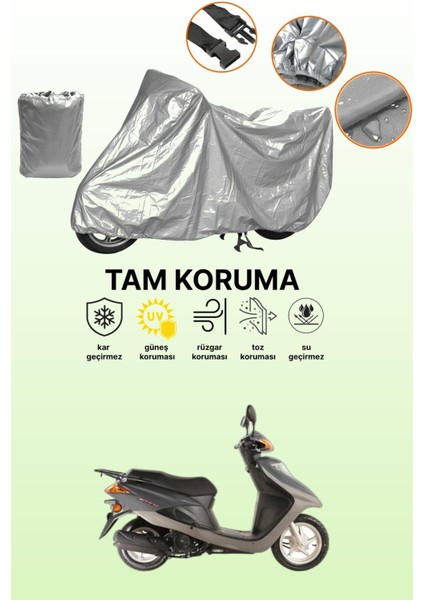 Gri Honda Fizy 125 Uyumlu Motosiklet Brandası, Koruyucu Örtü, Motor Branda