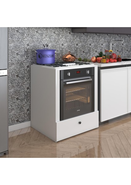 Kenzlife Ankastre Modülü Kabini Muksit Byz Fırın Ocak Dolabı Çekmeceli 80 Cmye Kadar Ocak Için Uyumlu fiyatları