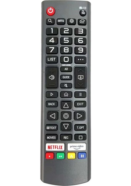 LCD LED Kumanda Lg Onvo Webos Movies Netflix Prime Video Tuşlu Ses Komutsuz