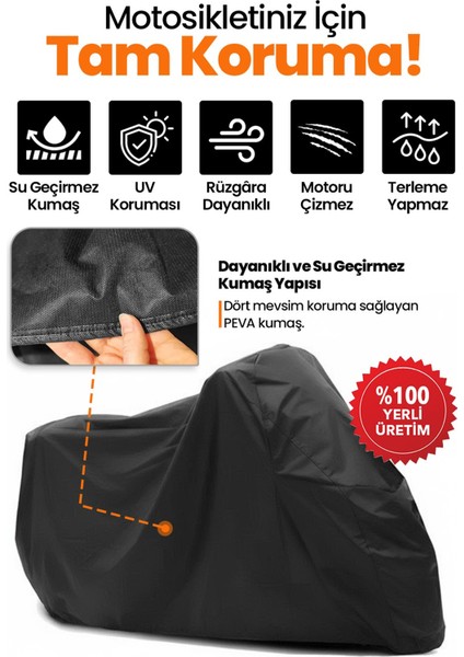 Siyah Ducati Diavel 1260 S Uyumlu Motor Branda, Koruyucu Örtü, Motosiklet Brandası fiyatları