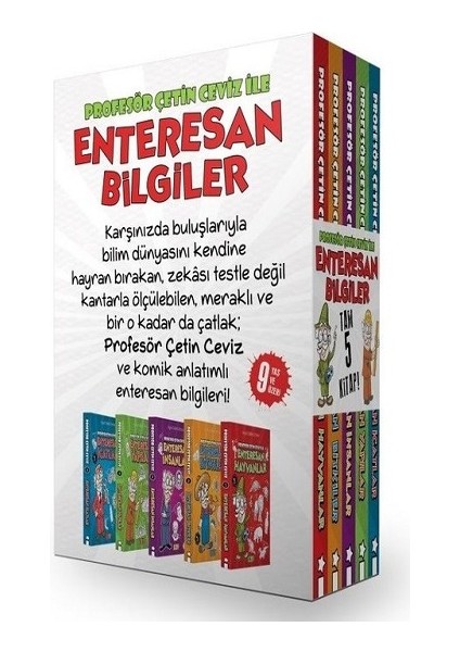Enteresan Bilgiler Seti (5 Kitap Takım Kutulu)