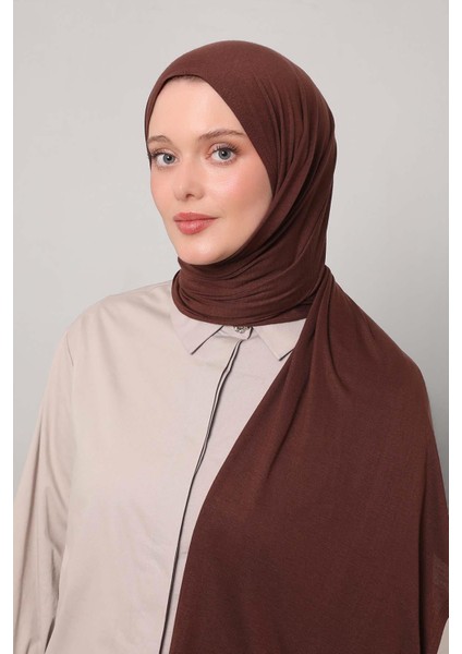 Acı Kahve Modal Penye Şal modelleri