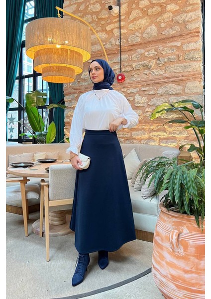 Kadın Bağlamalı A Form Tesettür Etek RY075 fiyatları