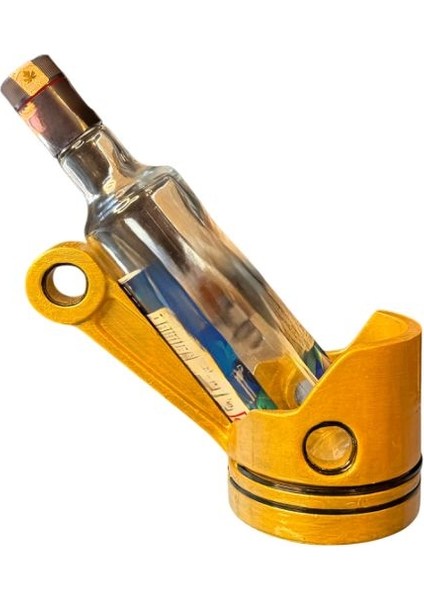 Araç Motor Pistonu Figür Şaraplık - El Işliği ile Boyanmış modelleri