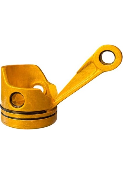 Araç Motor Pistonu Figür Şaraplık - El Işliği ile Boyanmış