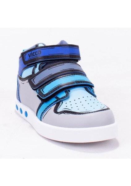 Dali Saks Gri Işıklı Erkek Çocuk Spor Bot modelleri