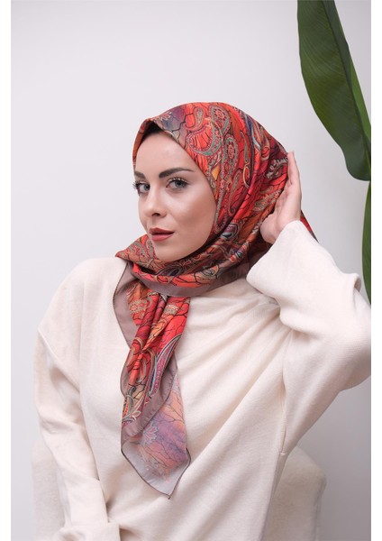 Renkli Karma Desen Dijital Soft Eşarp indirimleri