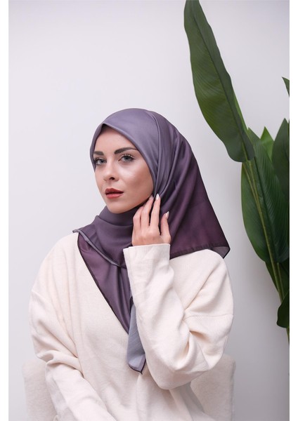 Degrade Desen Dijital Soft Eşarp