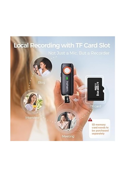 Android Için Kablosuz Yaka Mikrofonu, Anında Eşleştirme, Dsp Gürültü Engelleme, 20H Pil Ömrü, Gerçek Zamanlı Izleme, Vloggers, Eğitimciler ve Akış Meraklıları Için Ideal (2 Tx+1 Rx+Şarj Kutusu) indirimleri