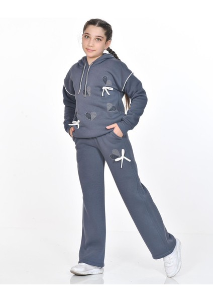 Lovence Kız Çocuk Eşofman Takımı Mavi