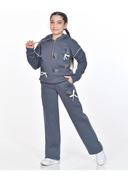 Lovence Kız Çocuk Eşofman Takımı Mavi