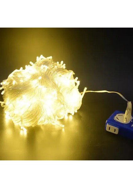 10M 100 LED Boncuk Lamba (Gün Işığı) - 8 Fonksiyonlu indirimleri