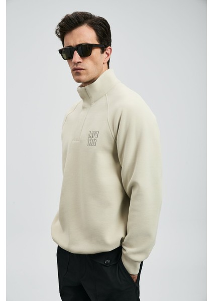 Erkek Hazel Sweatshirt 112030190 Ekru