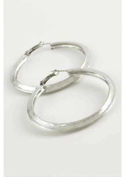 Üçgen Halka Küpe 5,5 cm