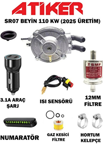 Regülatör SR07 110 Kw Kolay Montaj ve Yakıt Verimliliği Sağlayan LPG Parçası fiyatları