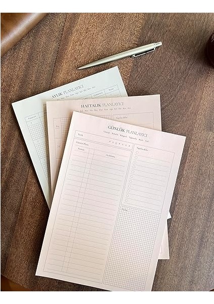 Tanıtım 3'lü Masaüstü Planlayıcı Set (Günlük Planlayıcı, Haftalık Planlayıcı, Aylık Planlayıcı) fiyatları