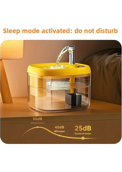 Akıllı 3 Renkli Su Dispanseri 1.5l USB Köpek Kedi Için Sessiz Otomatik (Yurt Dışından) fiyatları