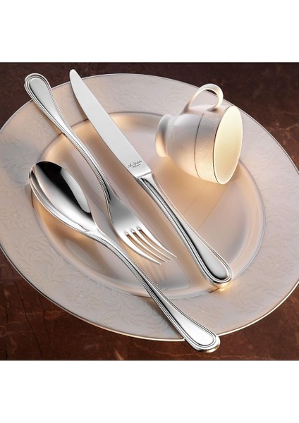 Barok 24 Parça 6 Kişilik Çatal Kaşık Bıçak Takımı