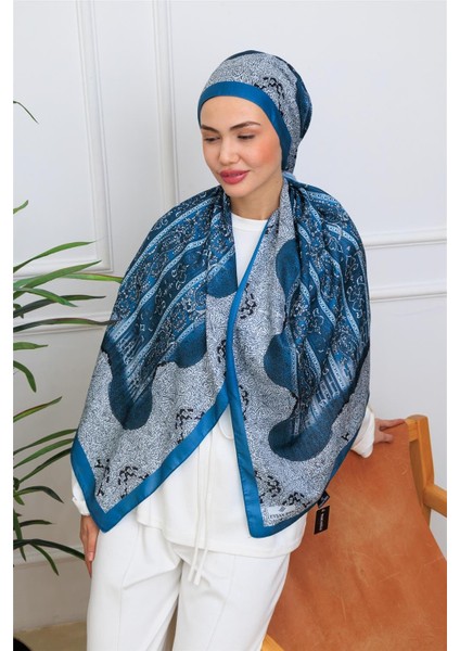 Zarif Paisley Desenli Dijital Soft Şal modelleri