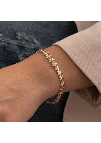 Yıldız Model 14 Ayar Altın Bileklik fiyatları