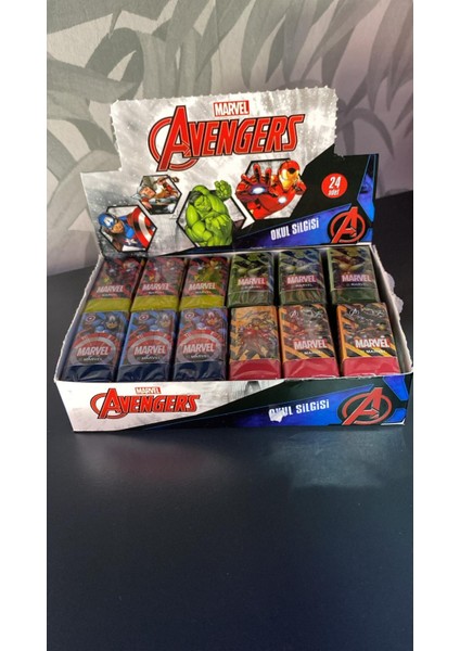 Marvel Karakterli Silgi Ister 3 Adet Ister 5 Adet Alabilirsiniz fiyatları