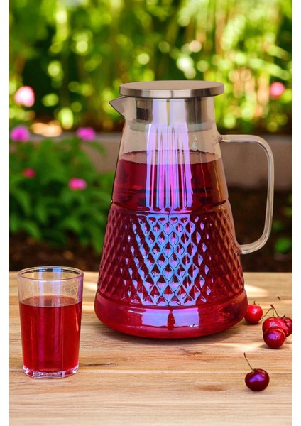 Diamora Elmas Desenli Cam Sürahi 1800 ml fiyatları