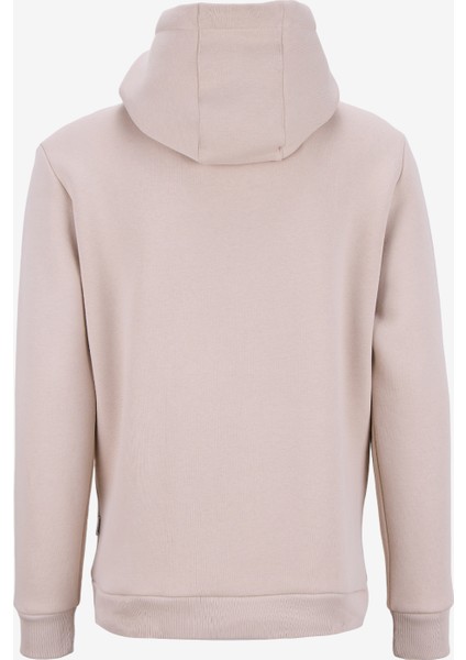 Kapüşon Yaka Bej Erkek Sweatshırt M5WM-SWT1506 fiyatları