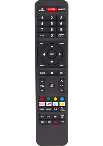 LCD LED Kumanda Strong Hello HL-3201 Android Sub Cursor Netflix Youtube Tuşlu