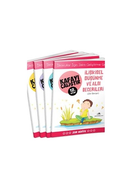 Kafayı Çalıştır - Zor Seviye (4 Kitap Takım)