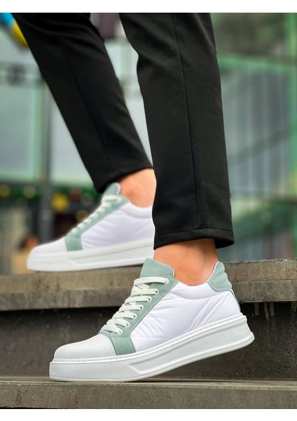 KB-X46 Kuback Beyaz Bebe Mavi Yüksek Beyaz Taban Günlük Spor Ayakkabı indirimleri