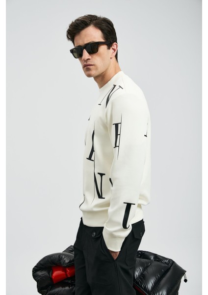 Erkek Tıffany Sweatshirt 112030184 Kırık Beyaz modelleri