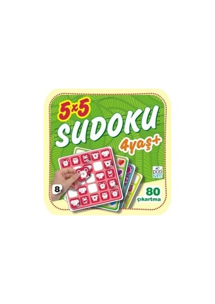 5 x 5 Sudoku – 8 (4 Yaş +)