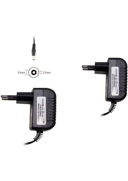 Homend Süpürge 24V-30V 370MA-500MA (0.37A-0.5A) Ac Adaptör - Şarj Cihazı
