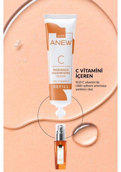 Anew Vitamin C Canlandırıcı Serum Geri Dönüştürülebilir Tüp - 30ML fiyatları