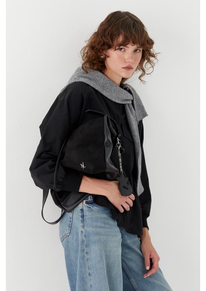 Petra Süet Deri Çanta Siyah indirimleri