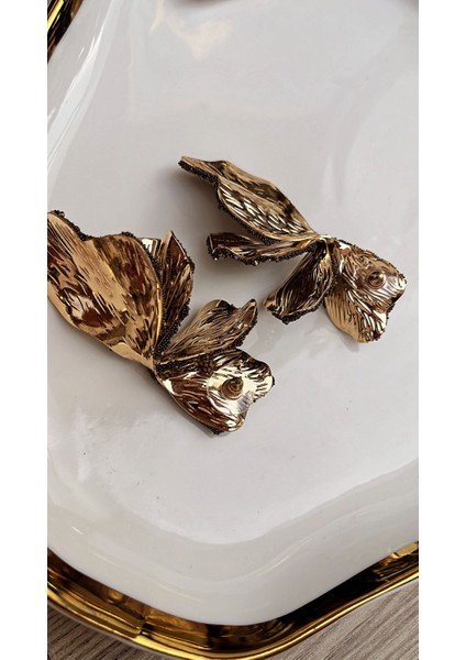 a Gümüş Işıltılı Yaprak Küpe modelleri