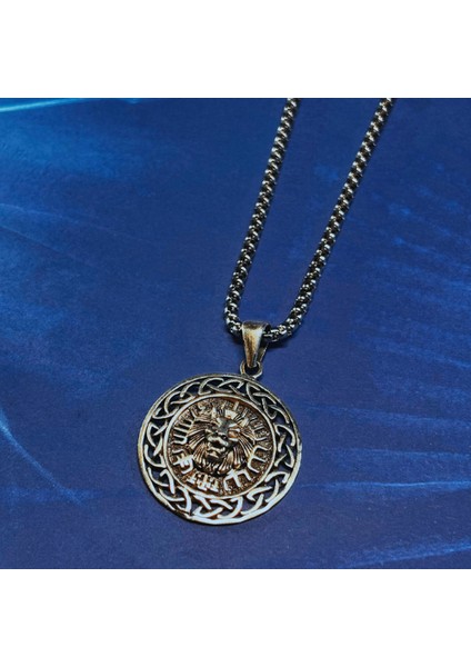 El Işçiliği 925 Ayar Gümüş Erkek Kolye fiyatları