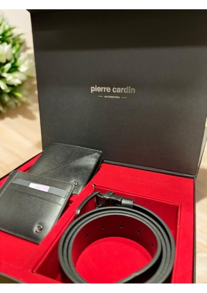 Erkek Hediyelik & Çeyizlik Deri Spor Kartlık Cüzdan Kemer 3'lü Set L1.PC.004.12.C20 modelleri