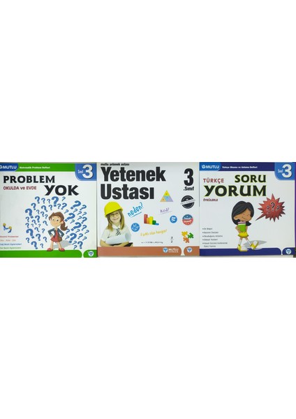 Mutlu Yayıncılık 3. Sınıf Usta Serisi - 3 Kitap