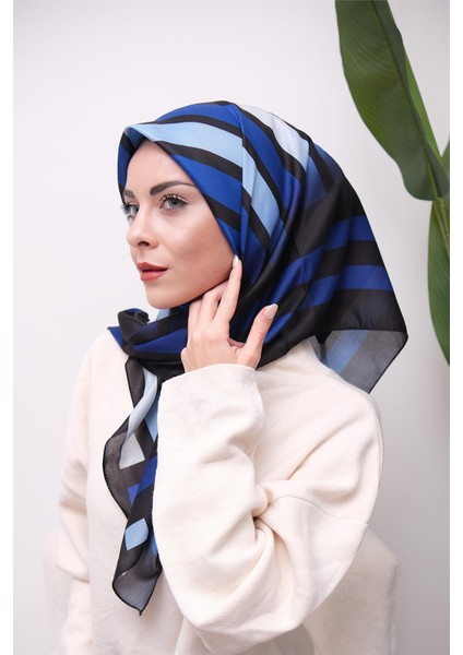 Renkli Karma Desen Dijital Soft Eşarp