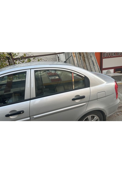 Hyundai Accent Era Kapı Direği Krom Paslanmaz Çelik 2 Parça Cam Direk fırsatları