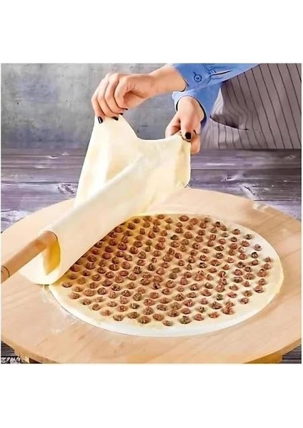 Pratik Sert Plastik 42 cm Tek Seferde 200 Adet Mantı Kesme Aparatı fiyatları